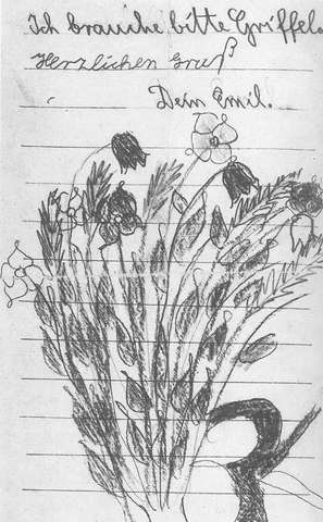Bild: Der letzte Brief von Emil W., 11. Februar 1944, S. 2