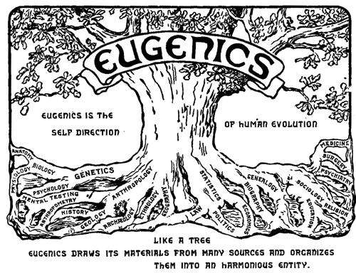 Bild: Logo des Zweiten Internationalen Eugenik-Kongresses 1921
