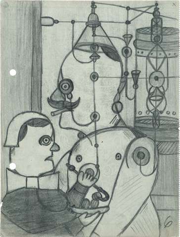 Image: Wilhelm Werner, Triumph of Sterelation, 1930s